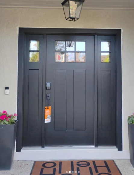 AMG Doors & Windows Therma-Tru front door replacement in Larkspur, CA