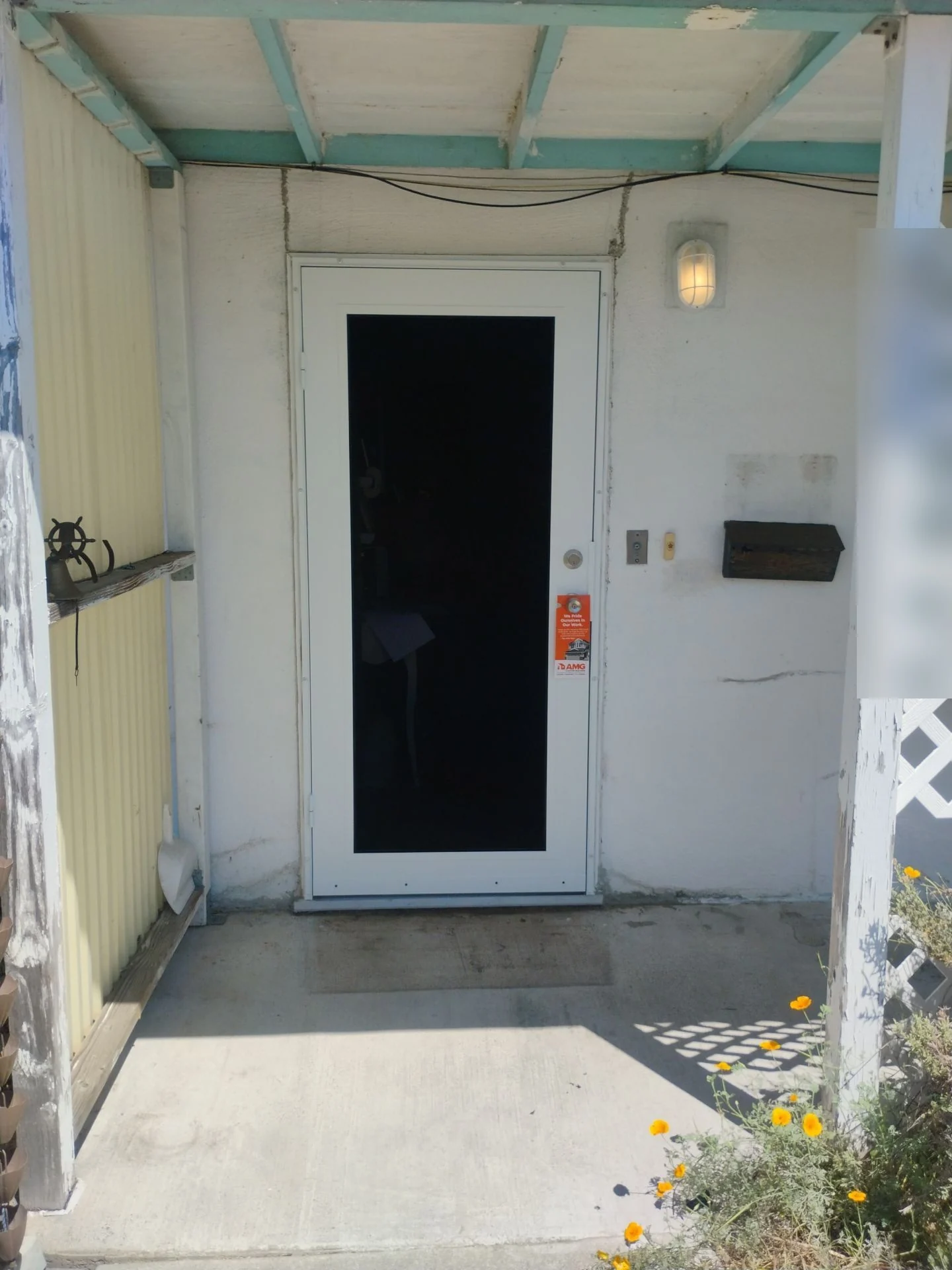 AMG Doors & Windows Titan Security Full View security door installation in Hayward, CA