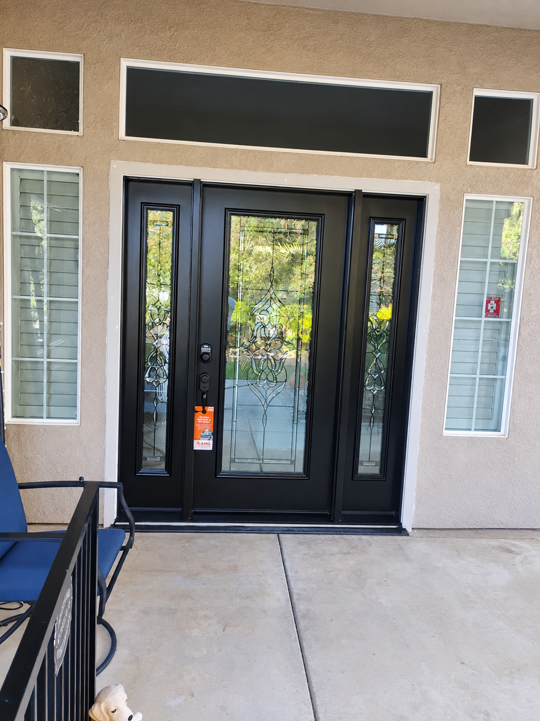AMG Doors & Windows ProVia Legacy front door replacement in Brentwood, CA
