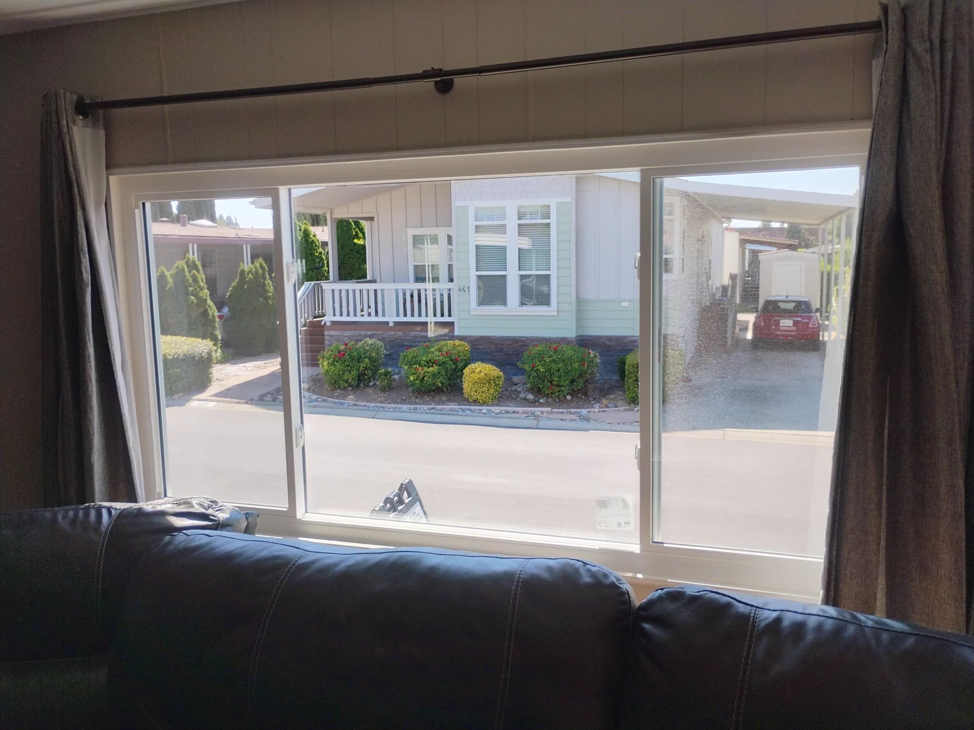 New Anlin sliding living room window installed in San Jose, CA