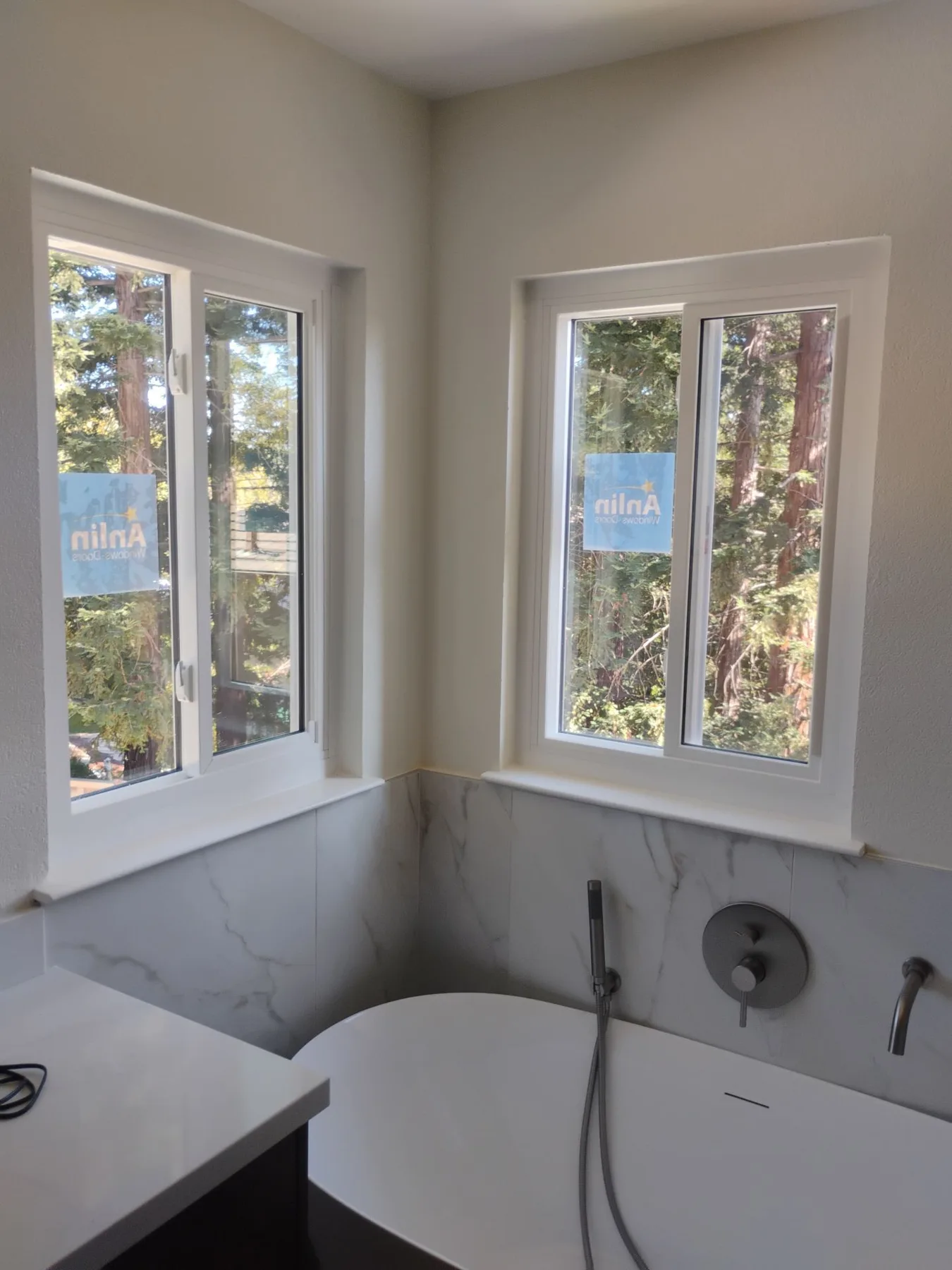 AMG Doors & Windows Anlin Panoramic window replacement in Danville, CA (after) (12/16)