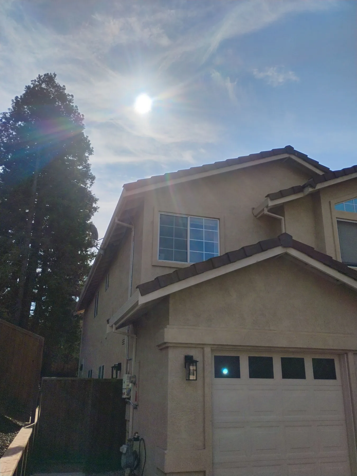 AMG Doors & Windows Anlin Panoramic window replacement in Danville, CA (before) (7/14)