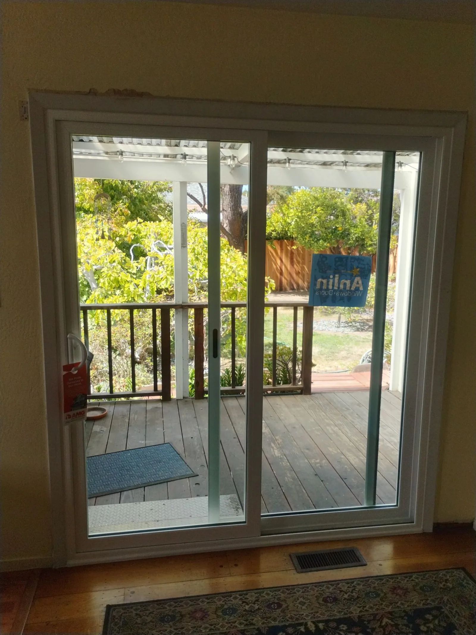 AMG Doors & Windows Anlin Malibu patio door replacement in Richmond, CA