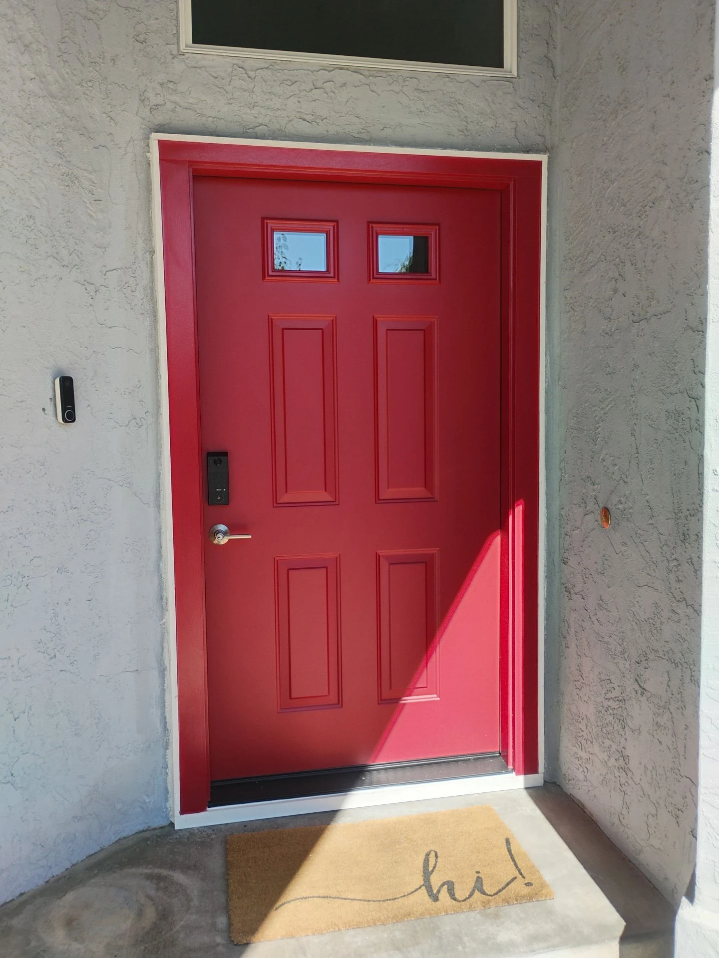 ProVia Legacy steel single entry door installed by AMG in Benicia, California