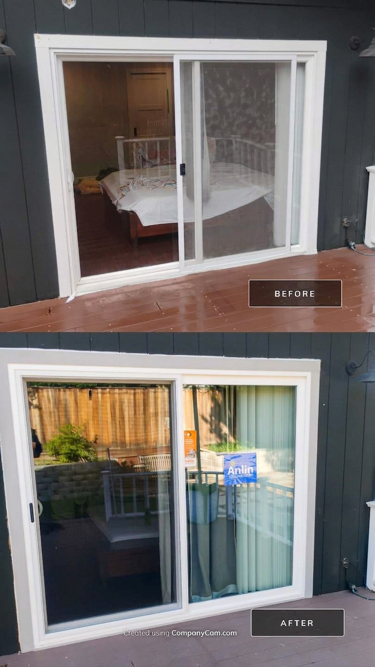 Patio Door project in San Jose, CA by AMG Doors & Windows