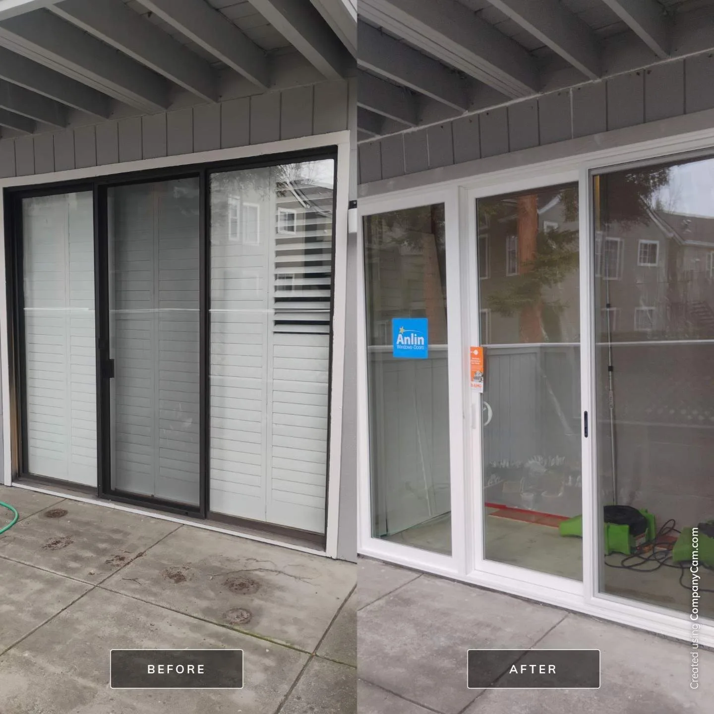 3-Panel Patio Door Replacement in Pleasant Hill, CA