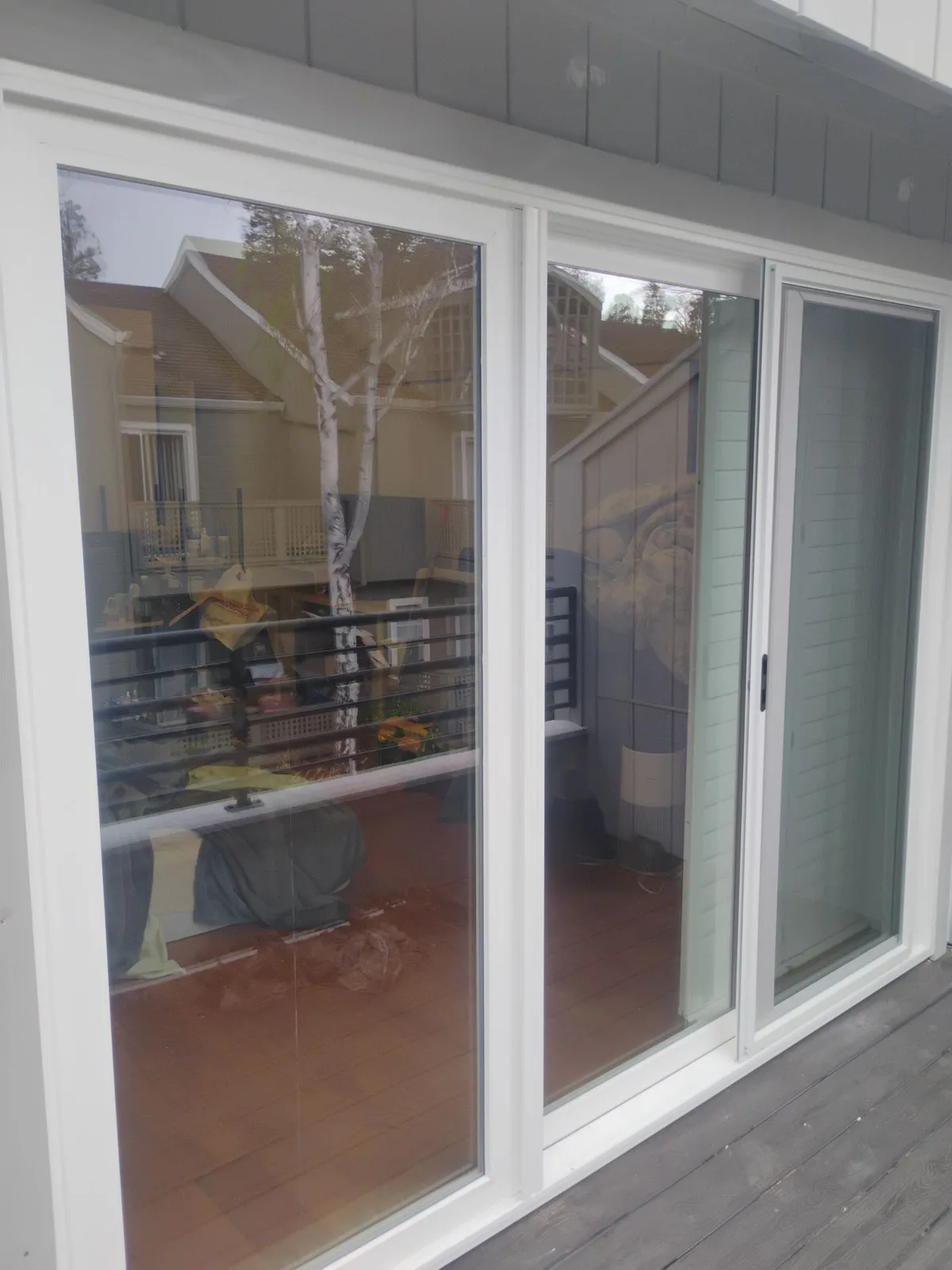 After 3-panel patio door replacement in Pleasant Hill, CA by AMG Doors & Windows (4/4)