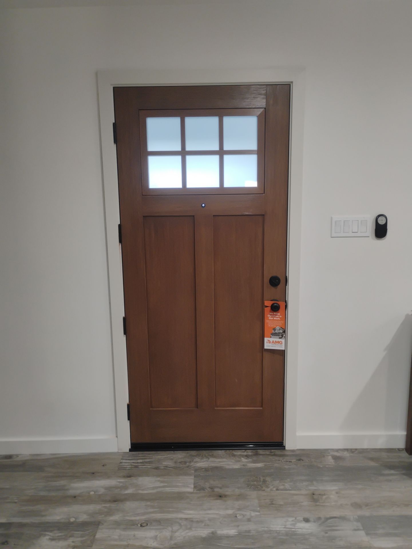 After ProVia front door replacement in Pleasant Hill, CA by AMG Doors & Windows (4/4)