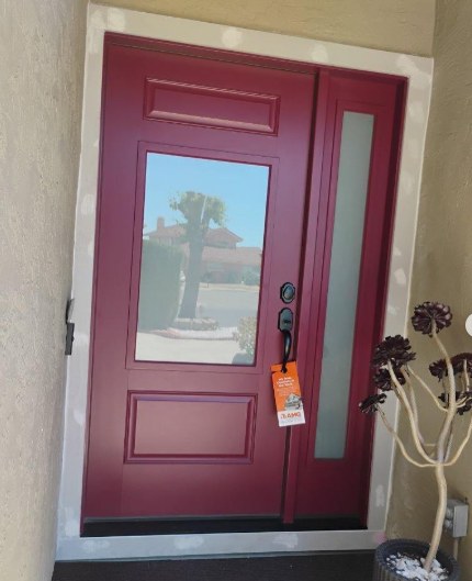 AMG Doors & Windows Therma-Tru front door replacement in San Ramon, CA