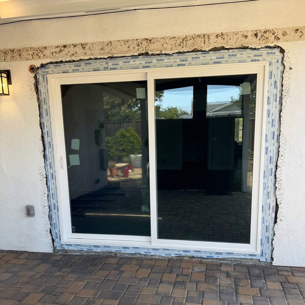 AMG Doors & Windows Anlin patio door replacement in Sunnyvale, CA