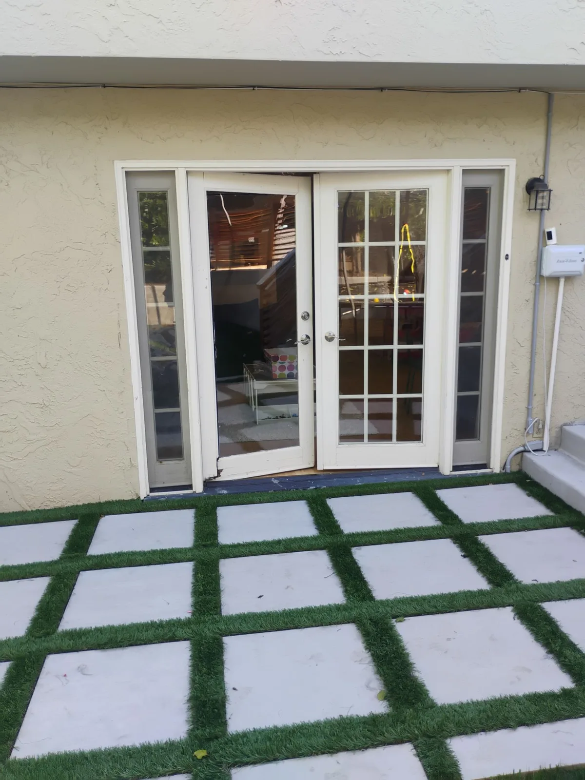 Before Anlin patio door replacement in Cupertino, CA by AMG Doors & Windows (4/4)