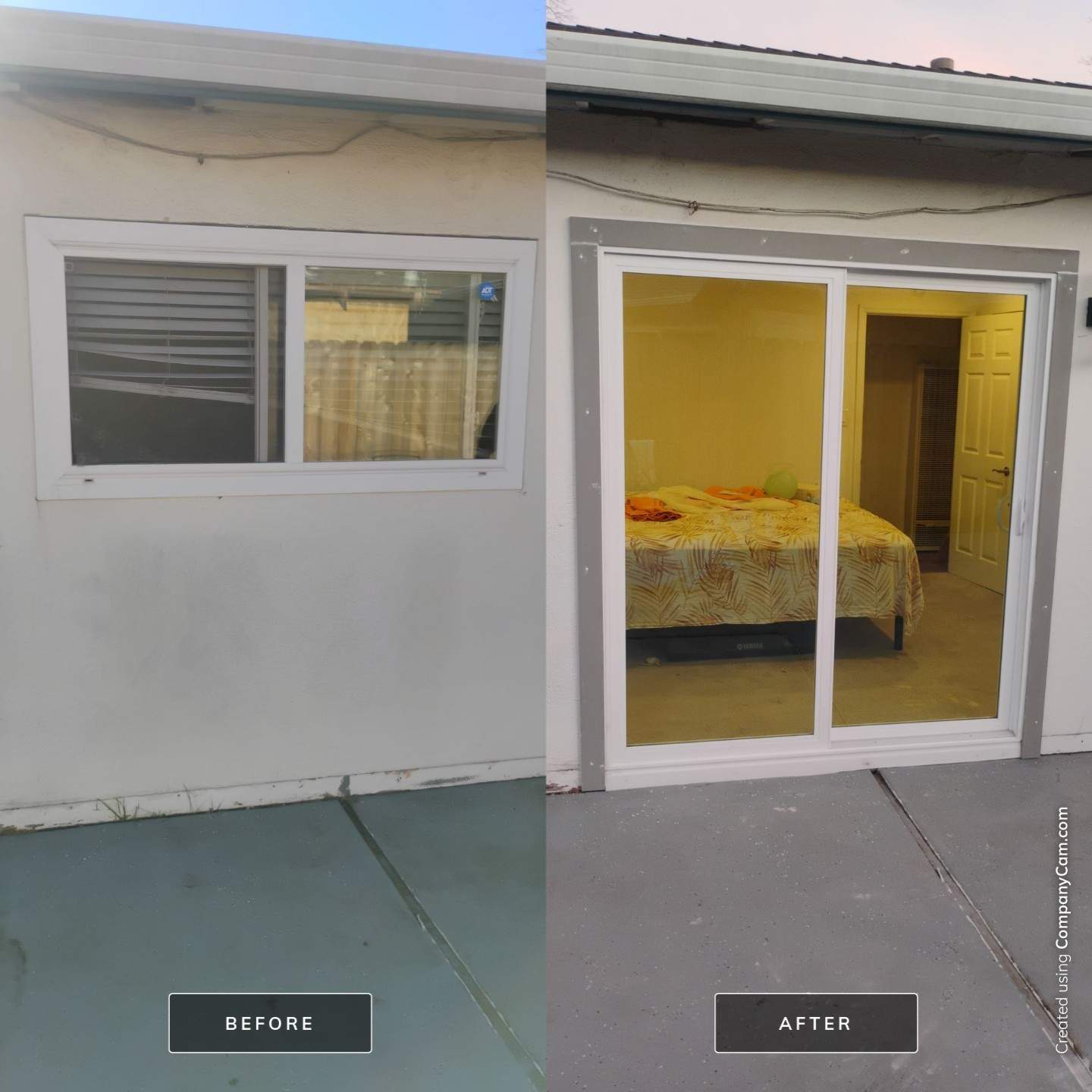 Patio Door project in Newark by AMG Doors & Windows