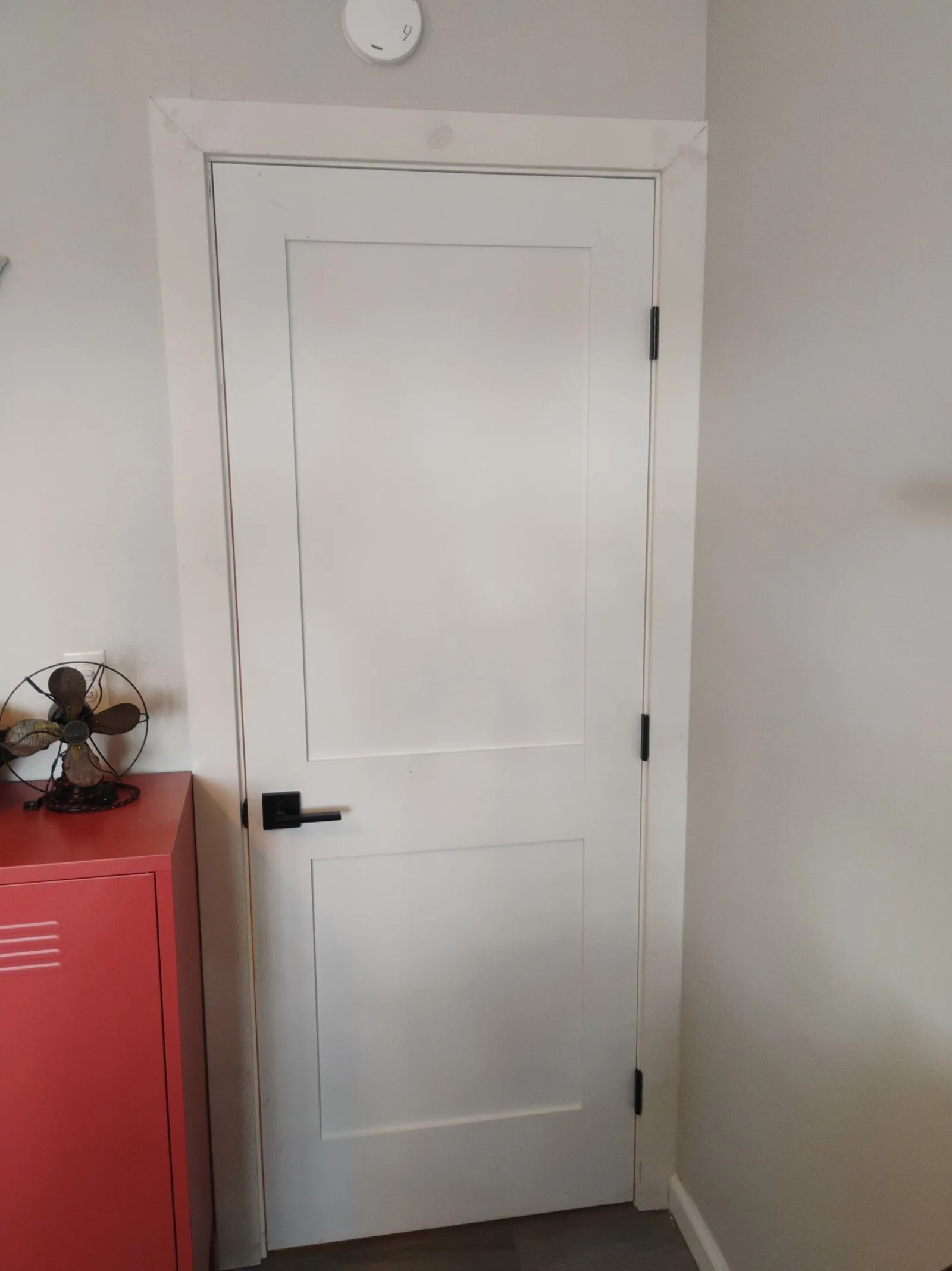 After Builders Choice interior door replacement in Concord, CA 94521, CA by AMG Doors & Windows (6/17)
