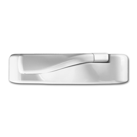 West Pro 700 folding crank — White