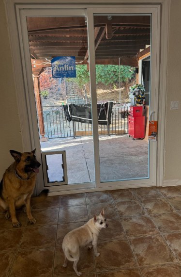 AMG Doors & Windows Anlin large sliding patio door replacement in Antioch, CA