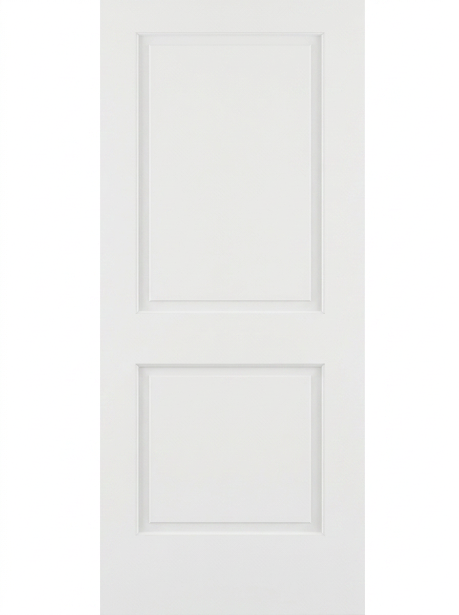 82 Raised Primed interior door — 2-Panel Raised Primed
