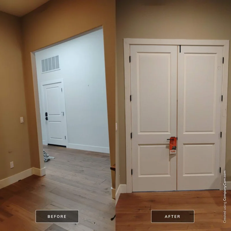 Interior Door Installation to Enclose Living Room in Sunnyvale, CA