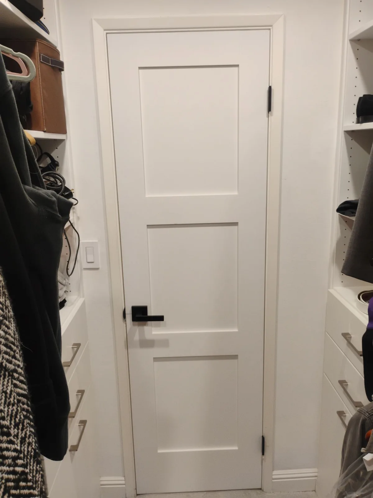 Interior Door Slab and Hinge Replacement With Solid Core Doors