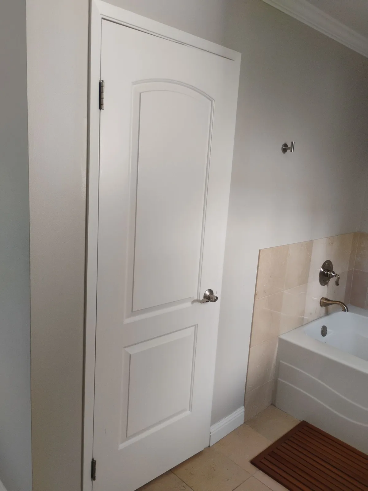 Before Builders Choice interior door replacement in Bay Area, CA by AMG Doors & Windows (10/19)