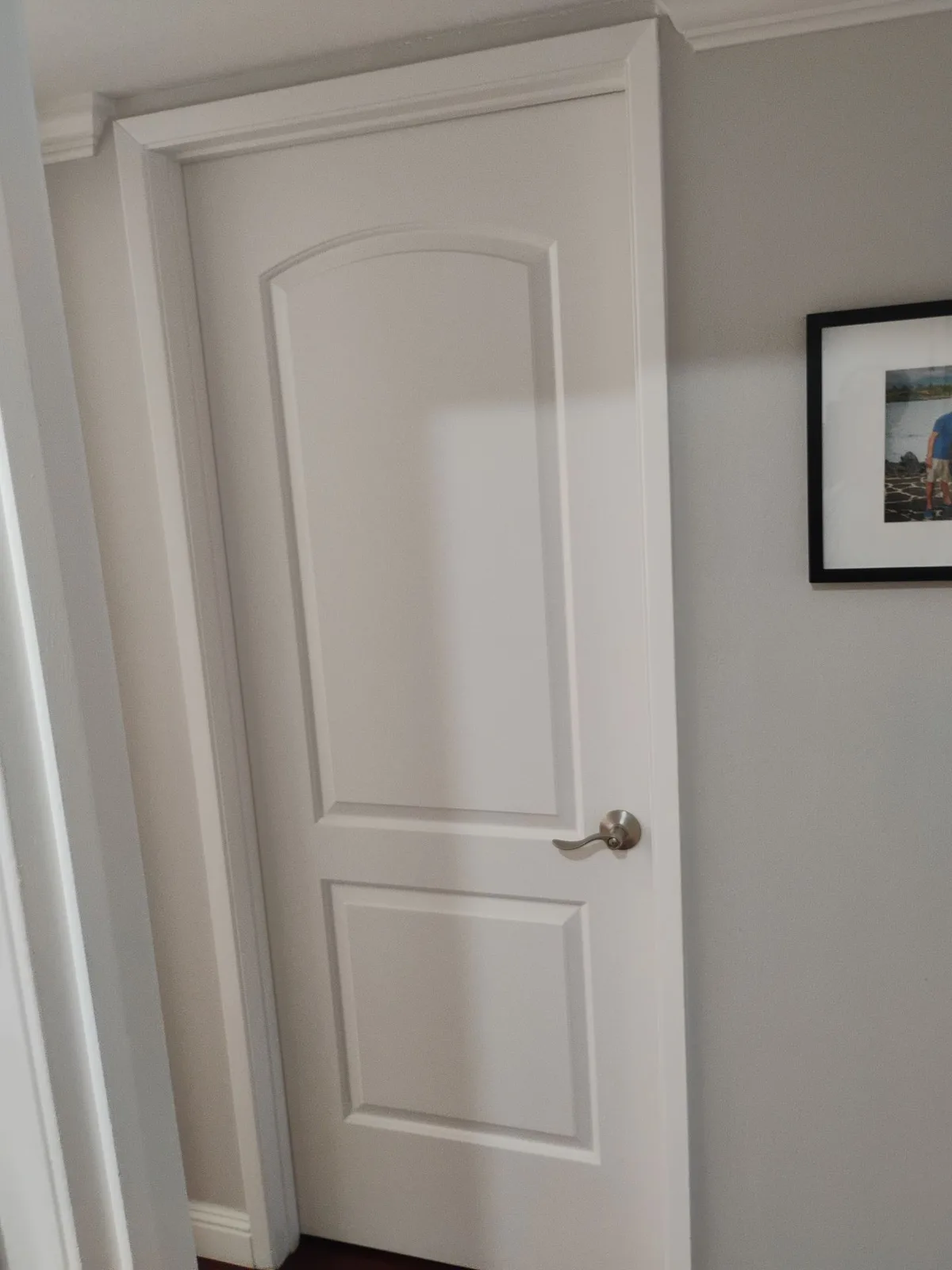 Before Builders Choice interior door replacement in Bay Area, CA by AMG Doors & Windows (11/19)