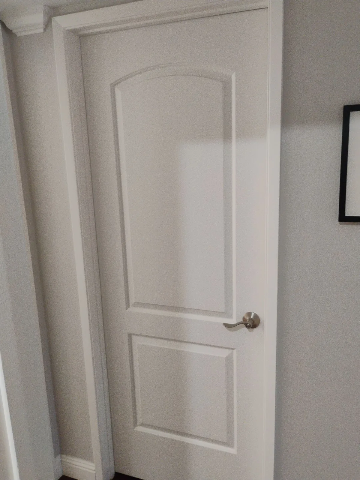 Before Builders Choice interior door replacement in Bay Area, CA by AMG Doors & Windows (4/19)