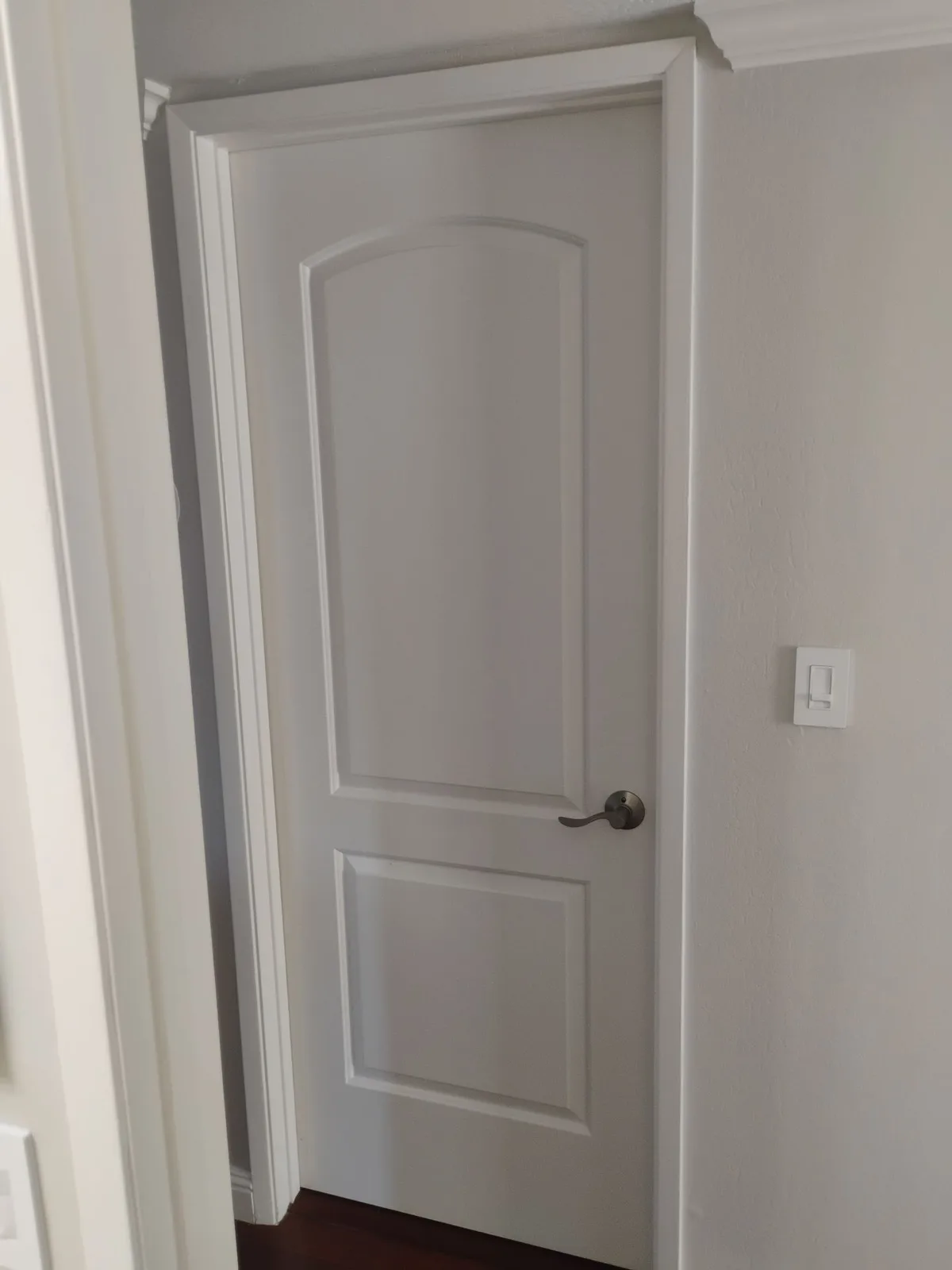 Before Builders Choice interior door replacement in Bay Area, CA by AMG Doors & Windows (7/19)
