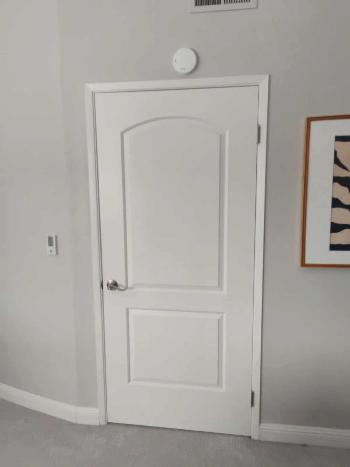 Before Builders Choice interior door replacement in Bay Area, CA by AMG Doors & Windows (9/19)