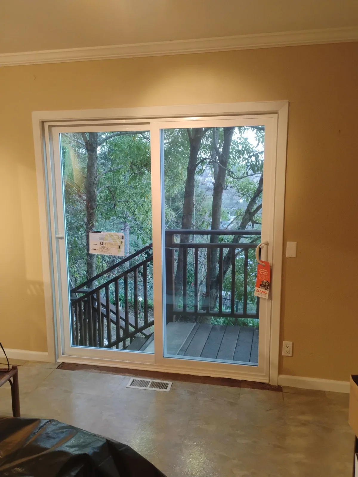 AMG Doors & Windows PlyGem patio door replacement in Brisbane, CA (after) (5/5)