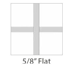 Anlin 5/8" Flat window grid profile