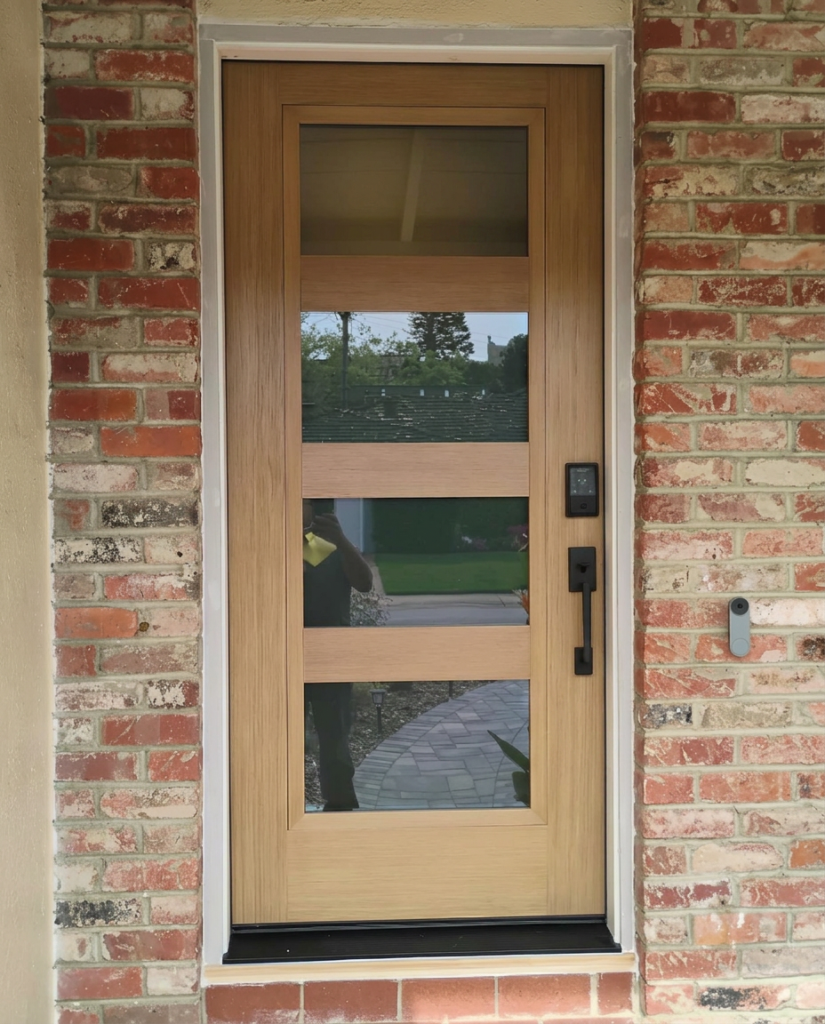 AMG Doors & Windows ProVia front door replacement in San Mateo, CA