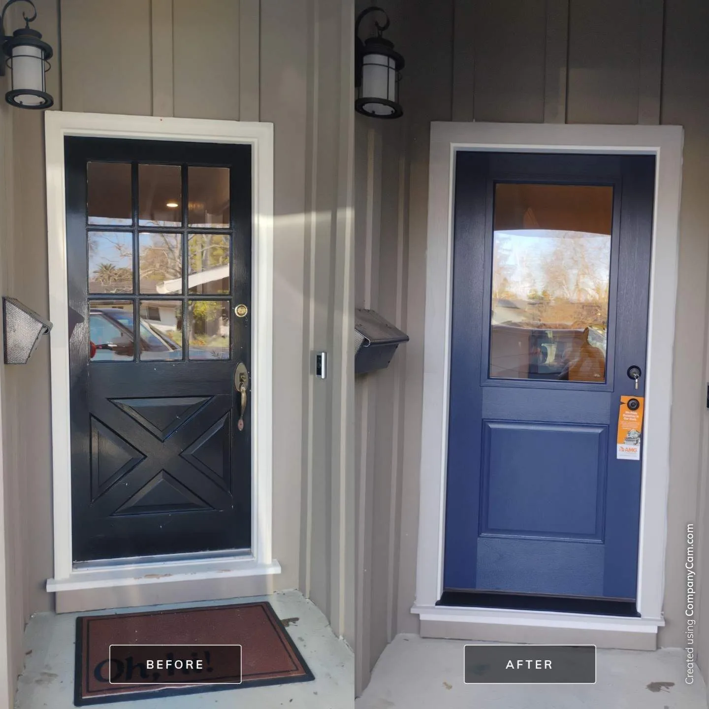 ProVia Signet 3/4 Lite Entry Door Replacement in Walnut Creek, CA