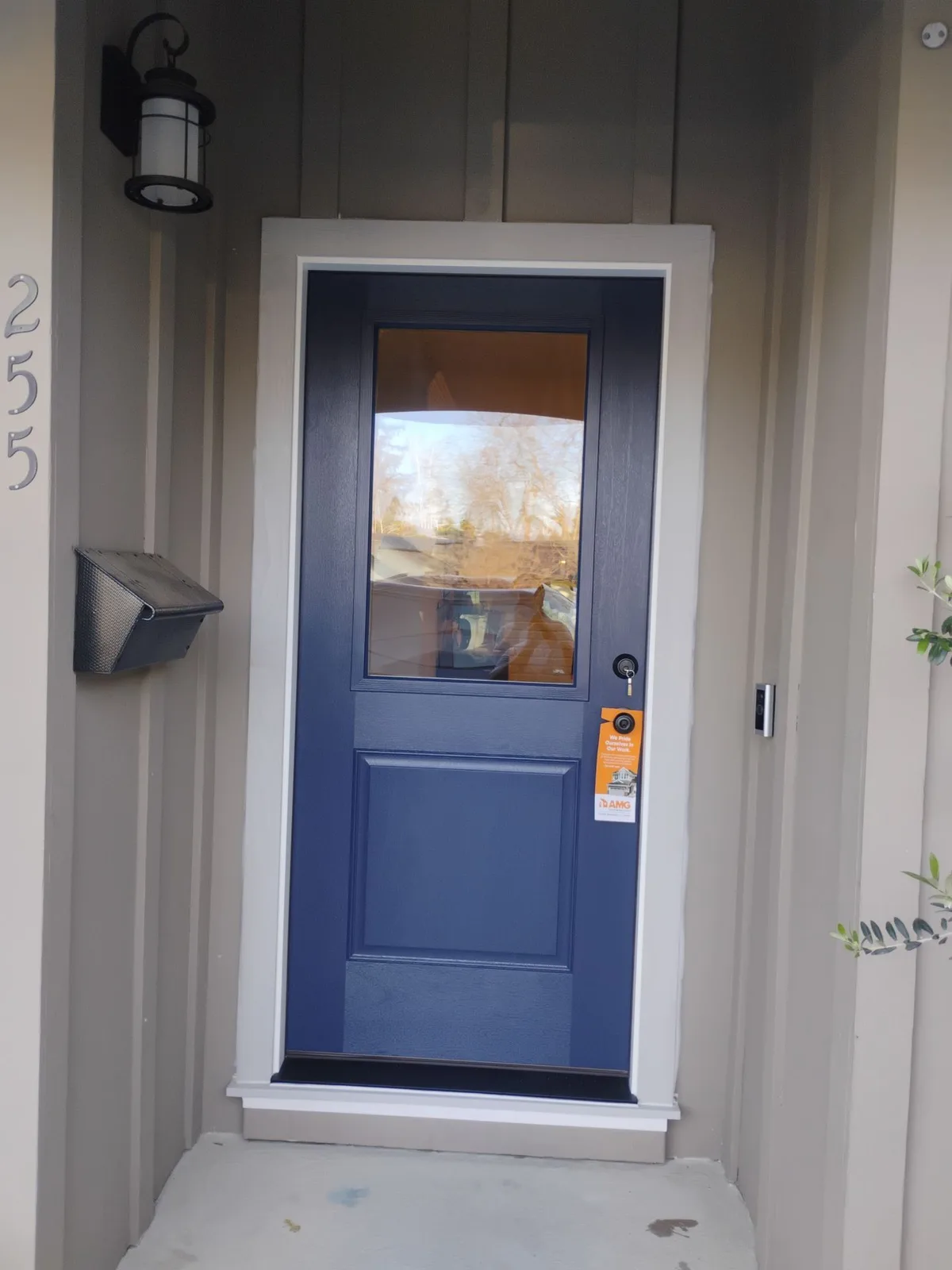 After ProVia front door replacement in Walnut Creek, CA by AMG Doors & Windows (4/4)