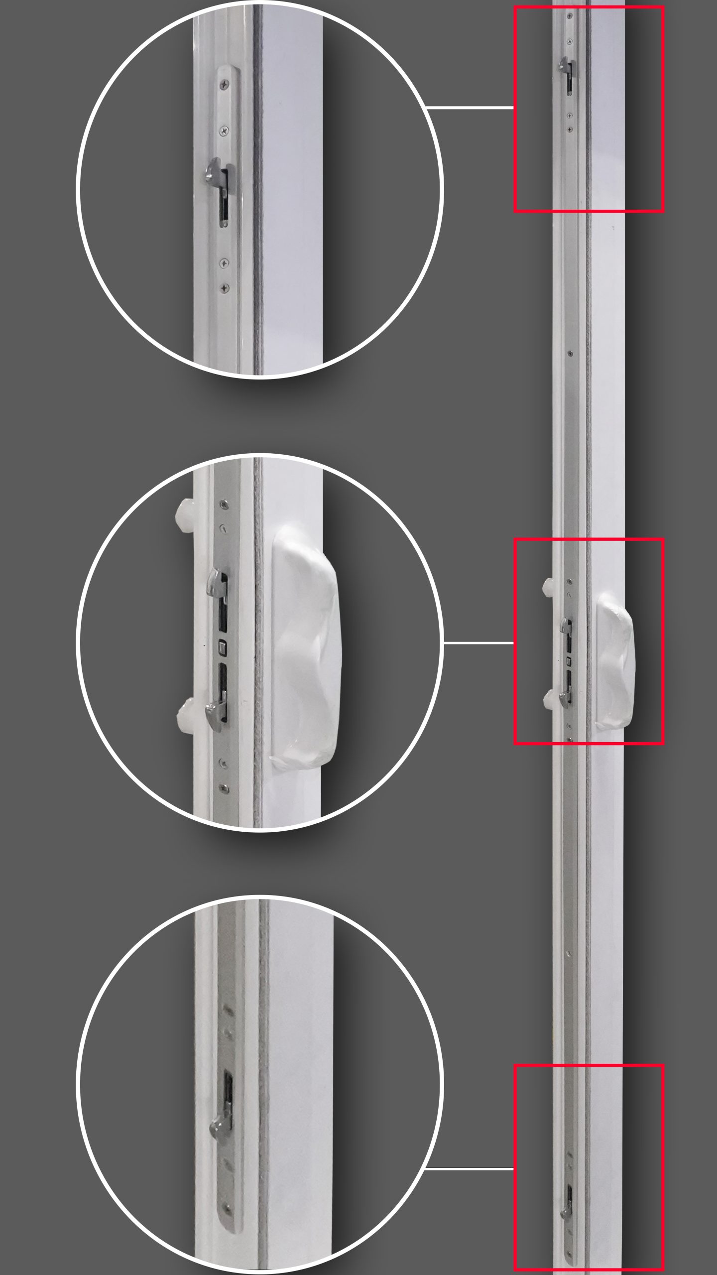 Patio door upgrade — multi-point security & locking