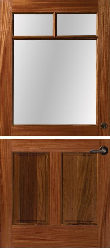 Real-wood Rogue Valley entry door