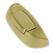 True Action Lock Polished Brass