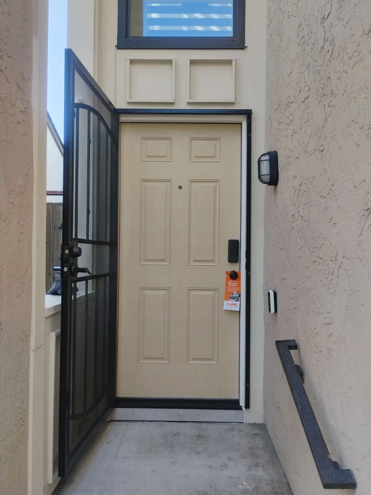 After Therma-Tru front door replacement in San Jose, CA by AMG Doors & Windows (4/4)