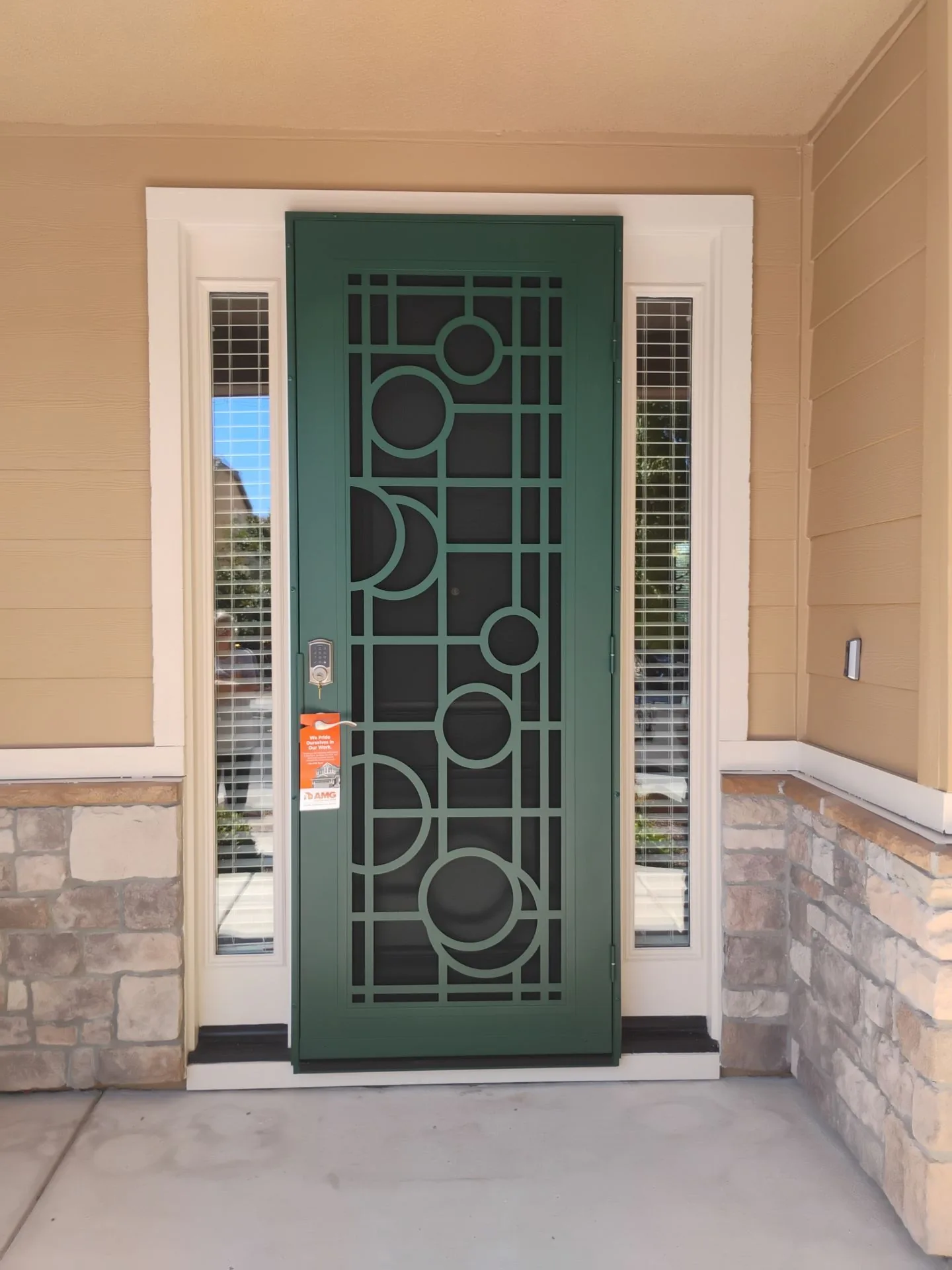 Titan Premium Martini Security Door Installation
