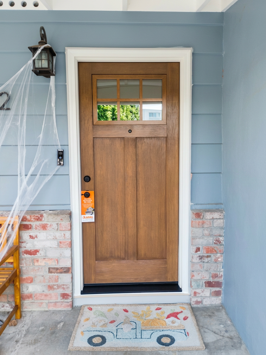 Front Door project in Pleasant Hill by AMG Doors & Windows