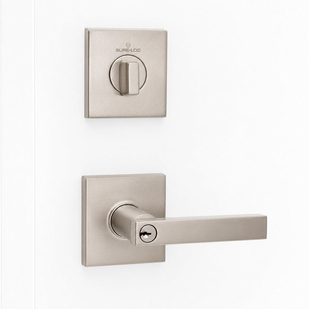Basel Package interior trim in Satin Nickel