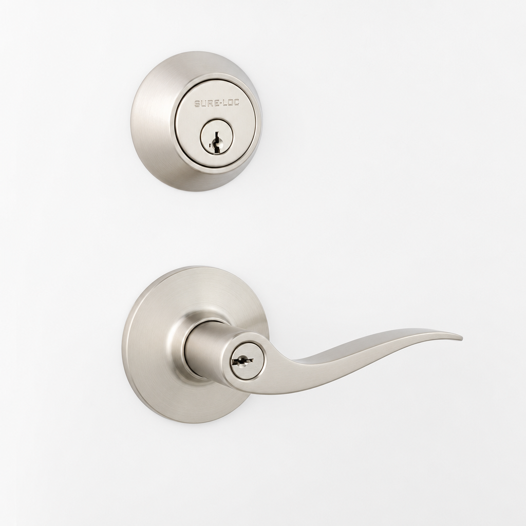 Snowbird Package exterior trim in Satin Nickel