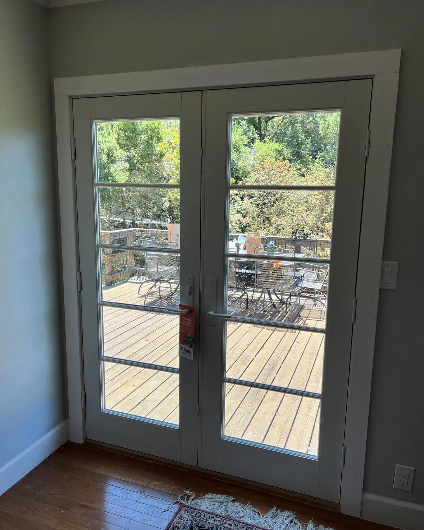 Andersen E-Series French Patio Door Installation