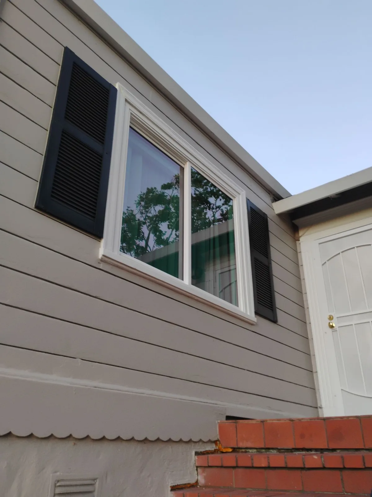 New white Anlin replacement windows in Martinez CA