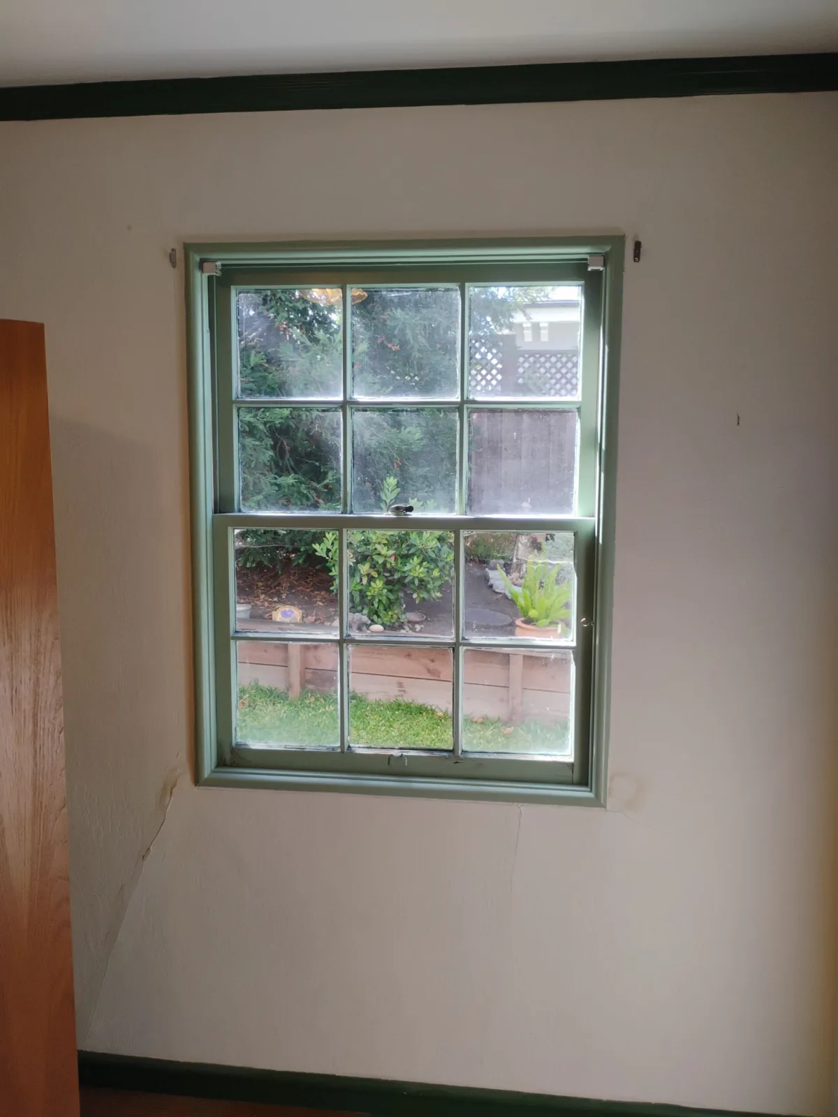 Finished interior of an Anlin replacement window in Martinez California