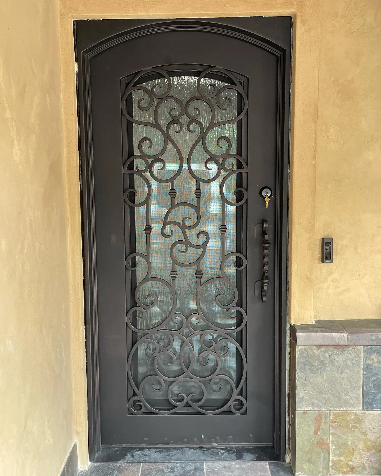 AMG Doors & Windows iron door installation in Danville, CA