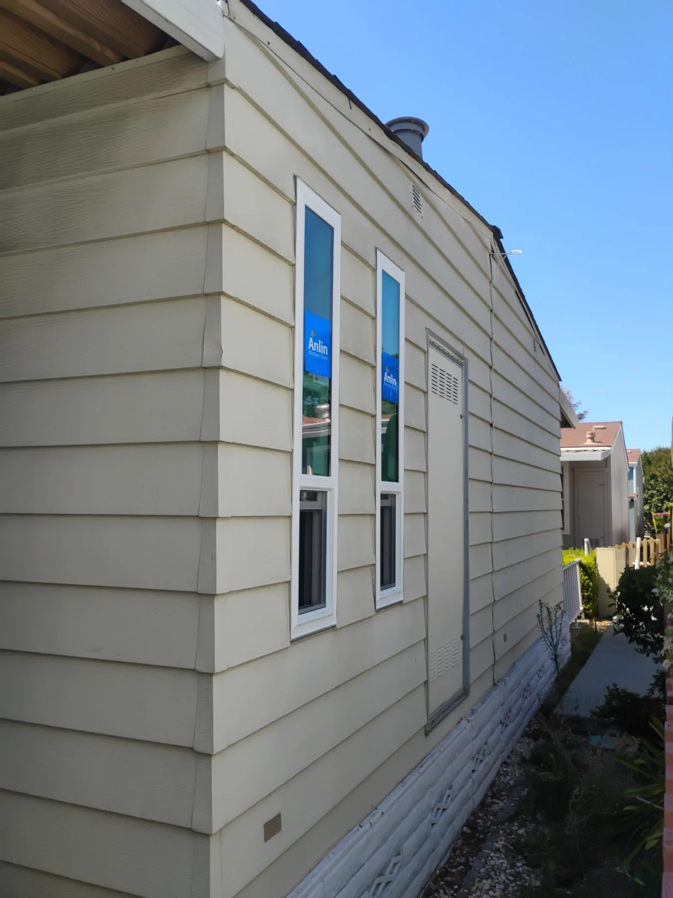 Whole-home window replacement exterior in Santa Clara County
