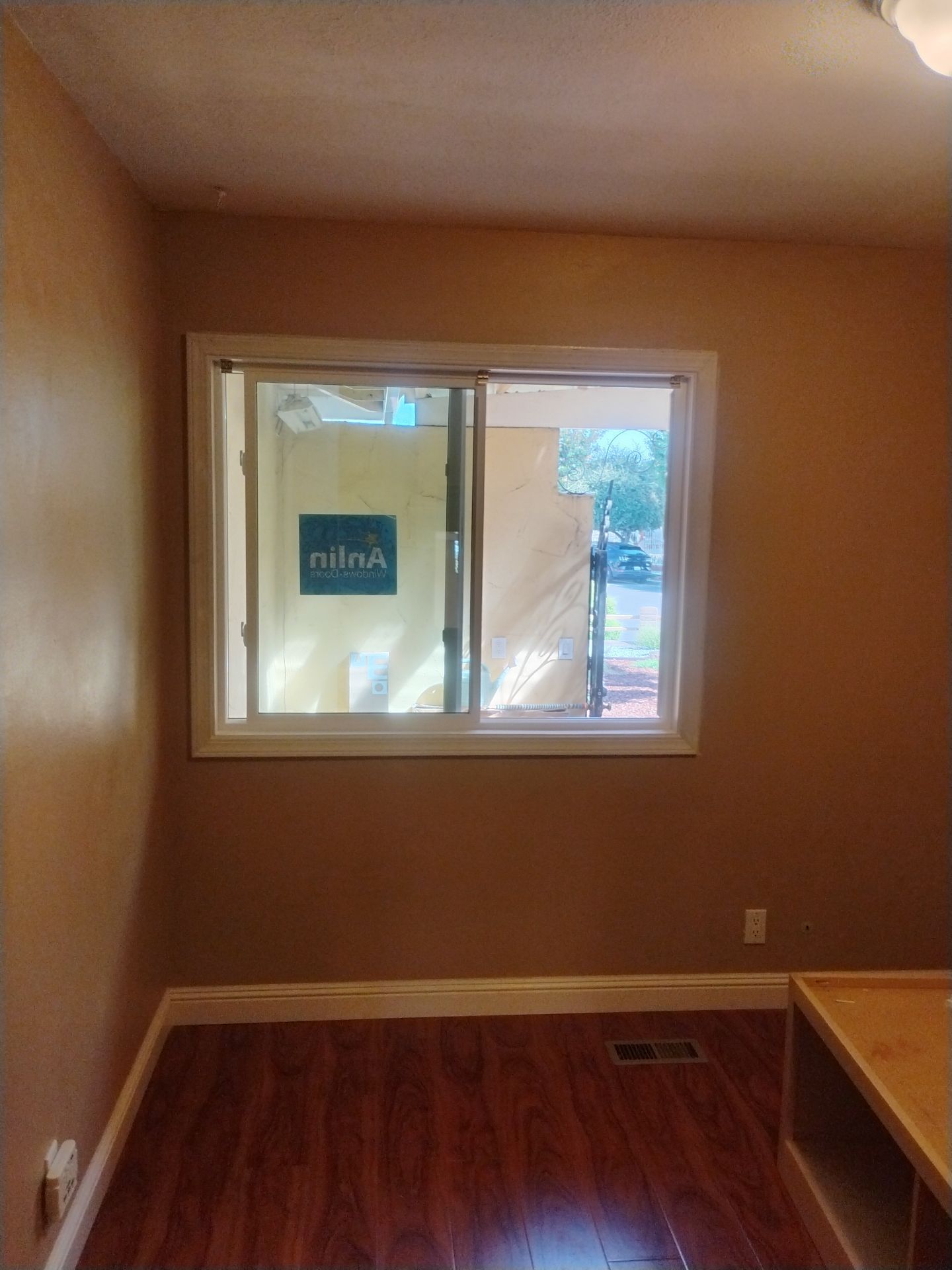 Geometric window replacement after photo in San Jose CA — specialty shaped replacement window installed by AMG Doors and Windows — photo 9 of 18