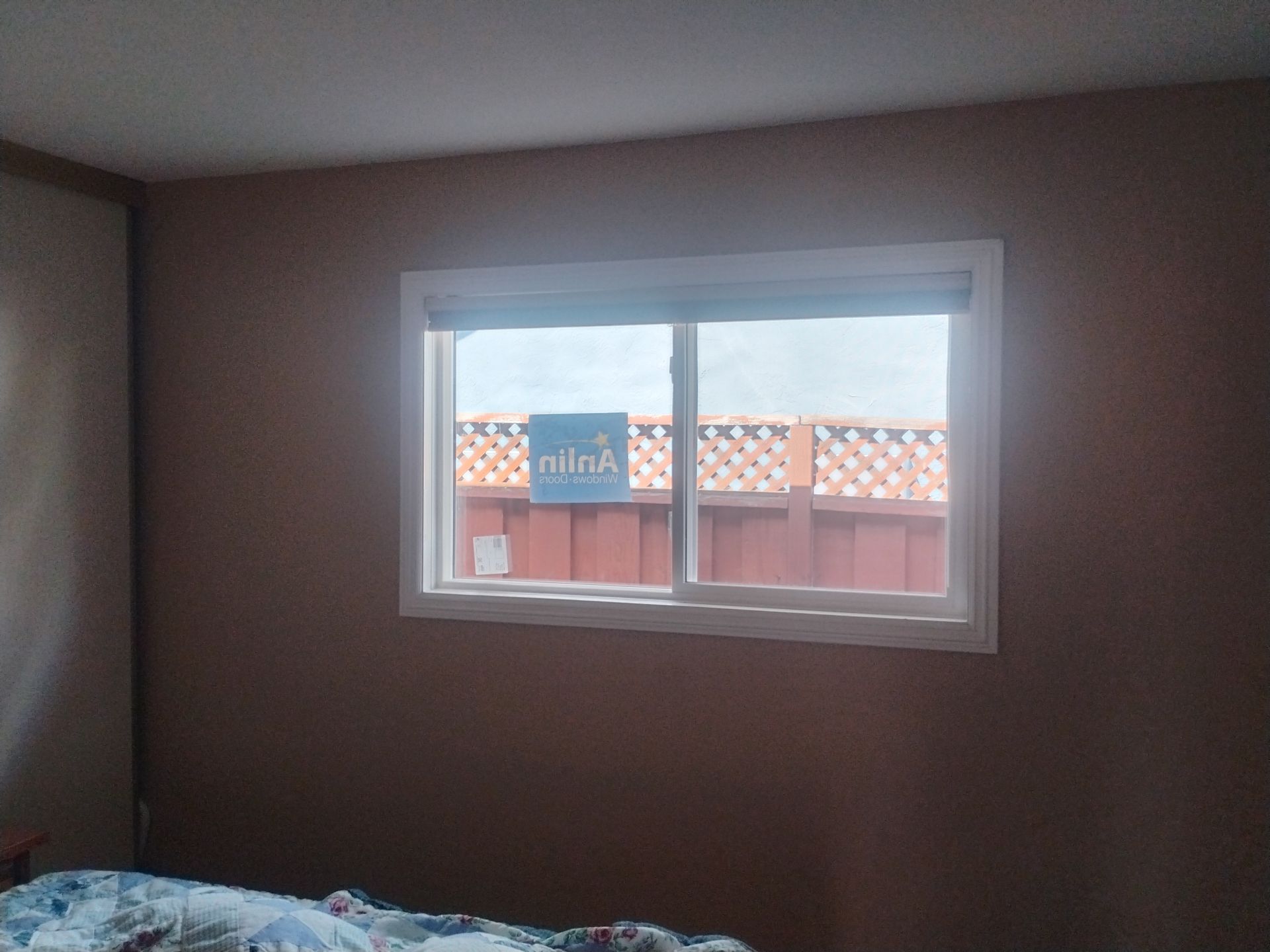 Geometric window replacement after photo in San Jose CA — specialty shaped replacement window installed by AMG Doors and Windows — photo 15 of 18