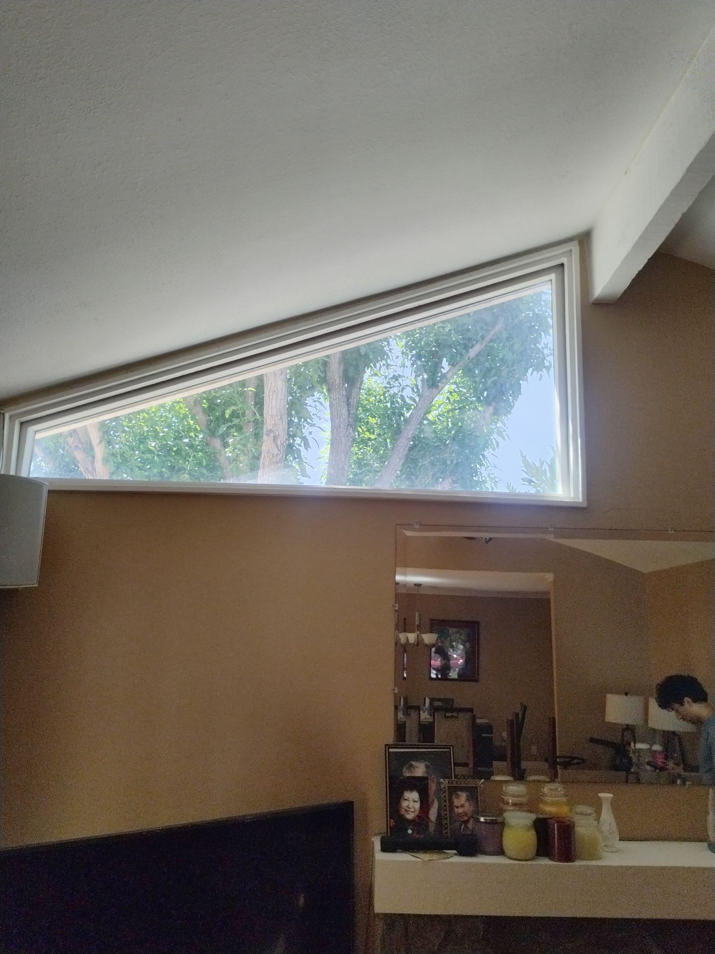 Geometric window before replacement — San Jose CA AMG Doors & Windows project — photo 4 of 15