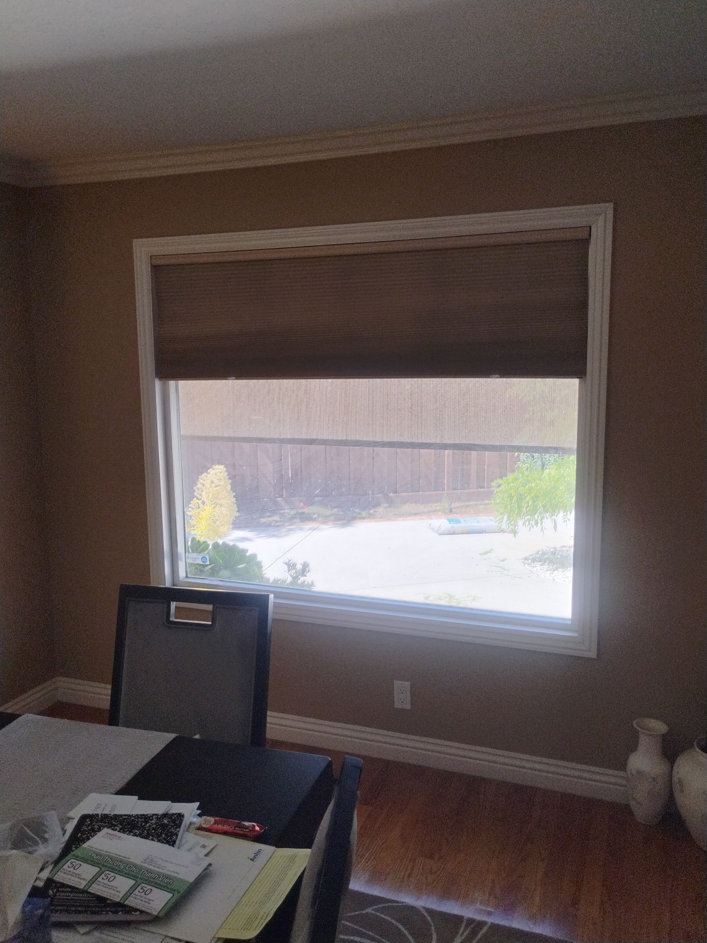 Geometric window before replacement — San Jose CA AMG Doors & Windows project — photo 7 of 15
