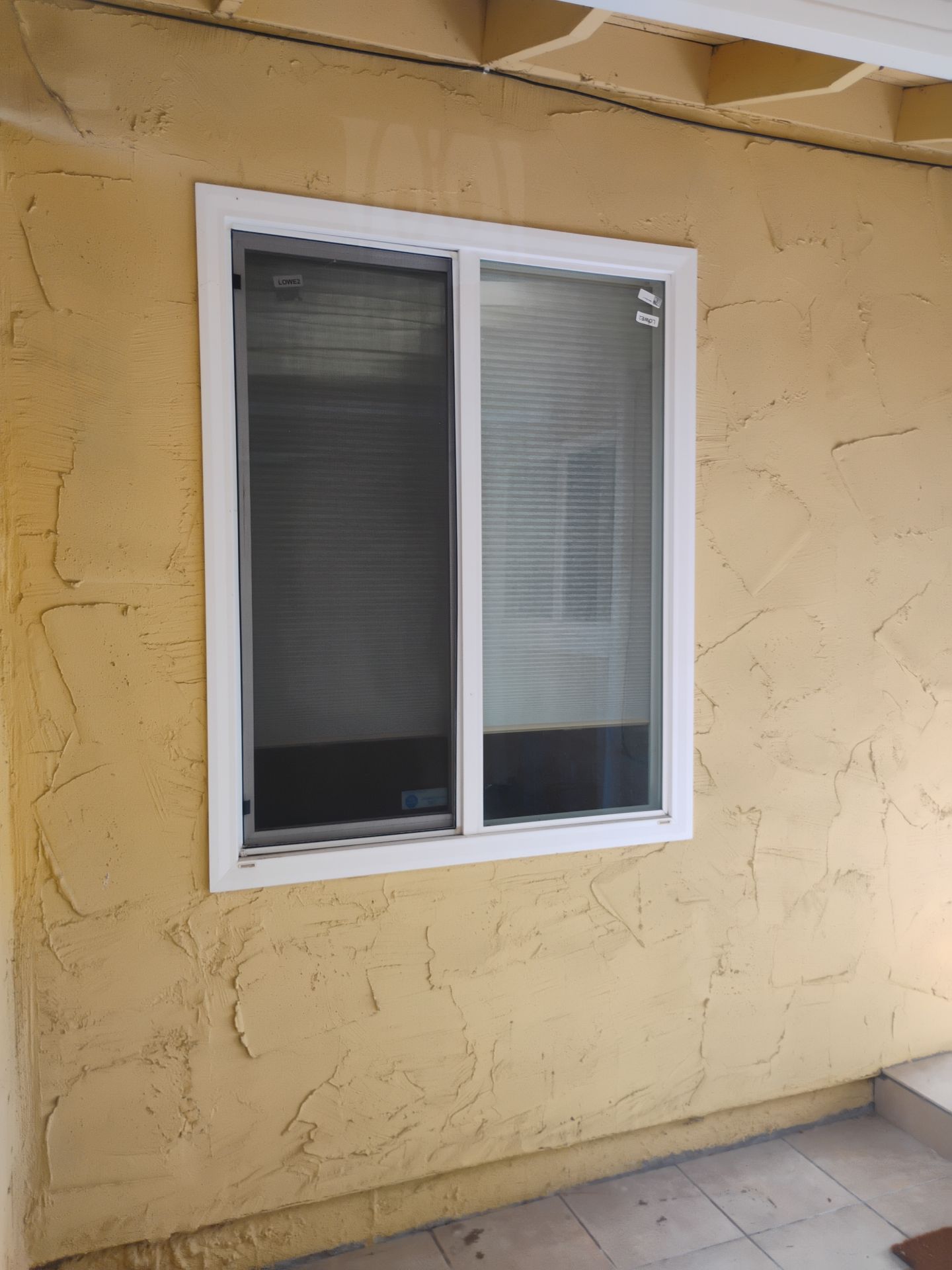 Geometric window before replacement — San Jose CA AMG Doors & Windows project — photo 13 of 15
